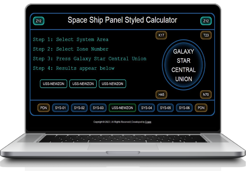 Calculator Space